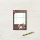 50 x BINGOゲーム用シートベビー- Hedgehog ポストイット (デスク上)