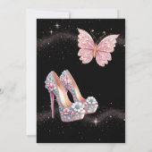 50 yファブローザインビタシオンスペインの- 50誕生日 招待状 (裏面)