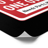 50 Year Old One Owner ポスター (角)