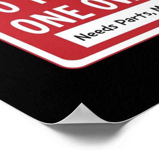 50 Year Old One Owner ポスター (角)