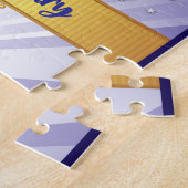 50 Year Recovery Anniversary Bold Numeral ジグソーパズル (側面)