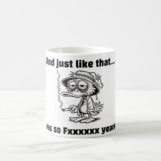 50 Years Ago コーヒーマグカップ (中央)