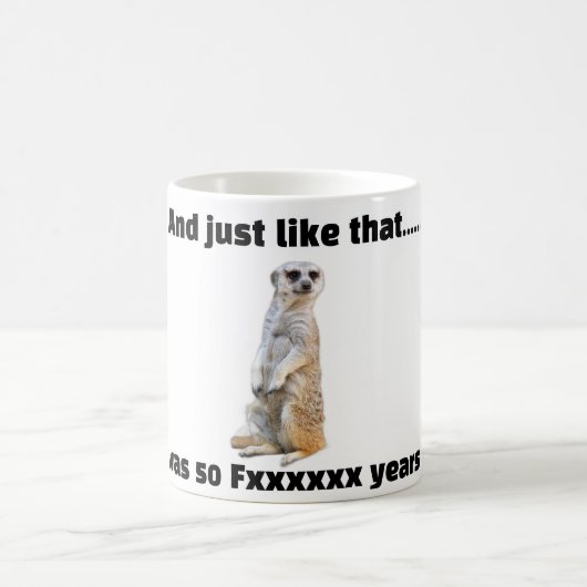 50 Years Ago コーヒーマグカップ (中央)