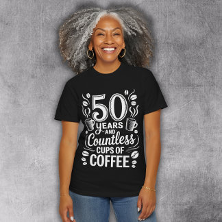 50 Years and Countless Cups of Coffee  トライブレンドＴシャツ