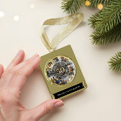 50 Years Golden Anniversary Infinity Photo Collage ゴールドプレートバナーオーナメント