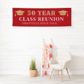 50 Years! LARGE 8 FT Class Reunion banner 横断幕 (インサイチュ)