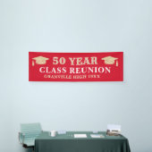 50 Years! LARGE 8 FT Class Reunion banner 横断幕 (トレードショー)