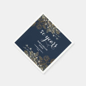 "50 Years of Forever: An Anniversary to Remember"  スタンダードカクテルナプキン (角)