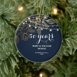 "50 Years of Forever: An Anniversary to Remember"  セラミックオーナメント