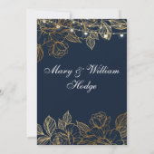 "50 Years of Forever: An Anniversary to Remember" 招待状 (裏面)