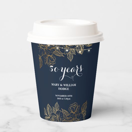 "50 Years of Forever: An Anniversary to Remember"  紙コップ (正面)