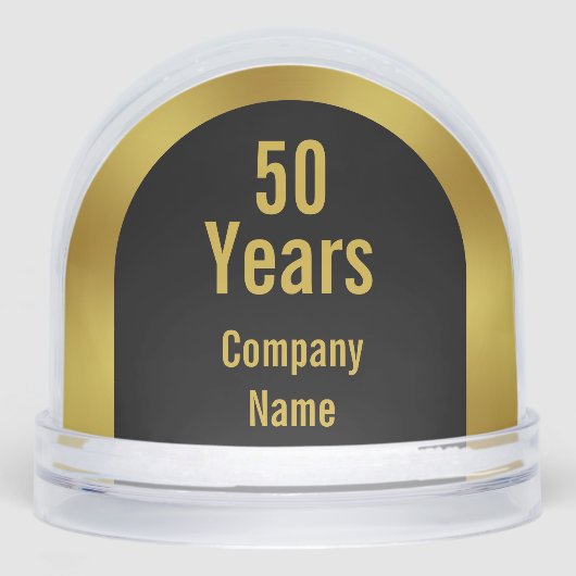50 Years of Service Black and Gold Employee (正面)