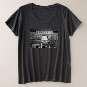 「50cスケートボール」レディースプラスサイズTシャツ プラスサイズTシャツ