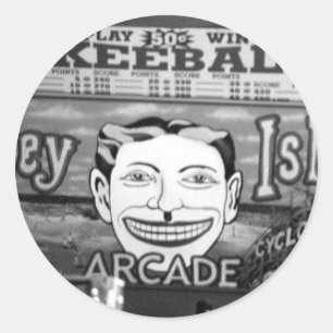 「50c Skeeball」のステッカー ラウンドシール
