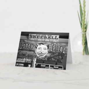 「50c Skeeball」の空白のな挨拶状 カード