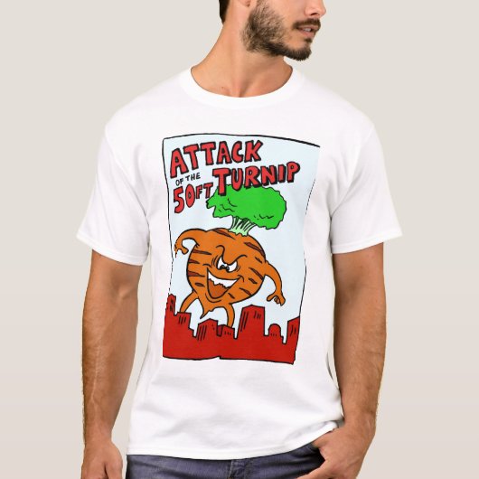 50ftのカブの攻撃 tシャツ (正面)