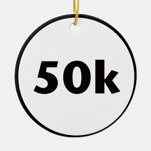 50k円 セラミックオーナメント (正面)