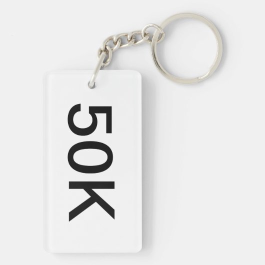 50K Keychain キーホルダー (裏面)