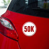 50k Runners Ultra Marathon Open ラウンドシール