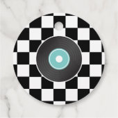 50sありがとうラベル, 50sレトロSock Hopメッセージカード フェイバータグ (裏面)