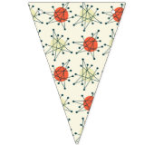 50sアトミックレトロバンティング バンティングフラッグ (第2の旗)