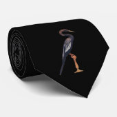50sスタイルの鳥 ネクタイ (ロール)