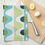 50sスタイルレトロティータオルセット(3) キッチンタオル (四つ折り)