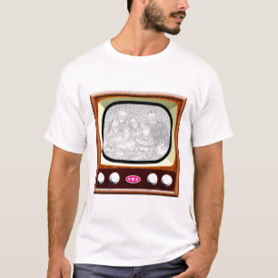 50sテレビテンプレート tシャツ