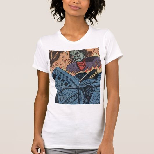 50sホラー漫画 |最高の漫画向けプレゼント tシャツ (正面)