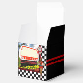 50sレトロダイナー空白のサイン フェイバーボックス (オープン)