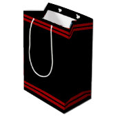 50sレトロダイナ空白のー ミディアムペーパーバッグ (裏面アングル)