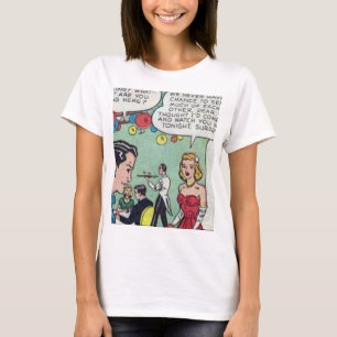 50sロマンチック漫画 tシャツ