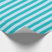 50s青ストライプ色 ラッピングペーパー (角)