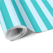 50s青ストライプ色 ラッピングペーパー (ロールコーナー)