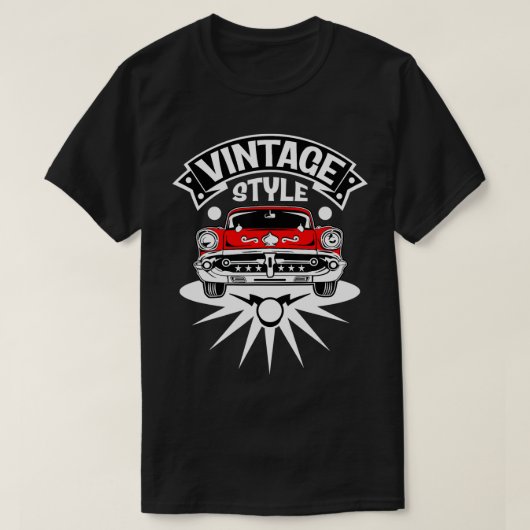50s Rockabilly Sock Hop Costume Rocker Rock N Roll Tシャツ (デザイン正面)