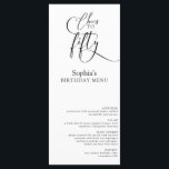 50thエレガント Birthday Partyメニュー メニュー<br><div class="desc">50エレガントth Birthday Partyメニュー</div>