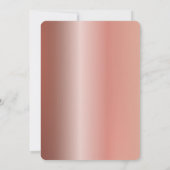 50thファブラスバラ金ゴールドグリッター踊りシューズ 招待状 (裏面)