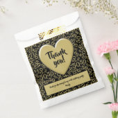 50th乱数パターンブラック/金ゴールド フェイバーバッグ (封をした状態)