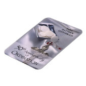 50th名前をカスタムする叙階記念日チャリス マグネット (左側)