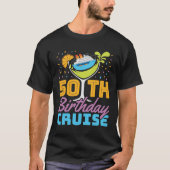50th誕生日クルーズ tシャツ (正面)