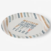 50th誕生日パーティーのアクセサリーの装飾 ペーパープレート (アングル)