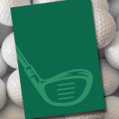 50th誕生日パーティー写真ゴルフグモダンリーン 招待状