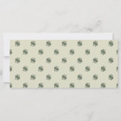 50th誕生日パーティー50ドル手形サンキューカード (裏面)