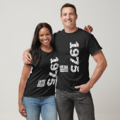 50th誕生日1975 50thバースデーパーティー誕生日 tシャツ (ユニセックス)