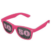 50TH誕生日50ノベルティサングラスシェード レトロサングラス (アングル)