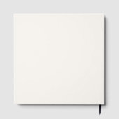 50th Anniversary Guest Book -アイボリー&金ゴールド ゲストブック (裏面)