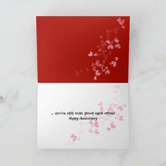 50th Anniversary Peanuts Hugging カード (内部)