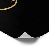 50th Anniversary Welcome sign with Photo ポスター (角)