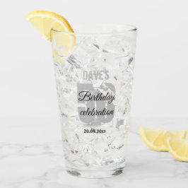 50th Any Age誕生日パーソナライズされたパーティー タンブラーグラス