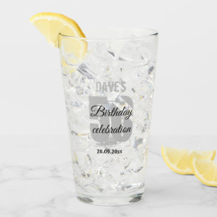 50th Any Age誕生日パーソナライズされたパーティー タンブラーグラス